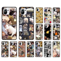 Crying Cat Memes And Dog Phone Case For Xiaomi 12 Mi 9T 10T 11T 11 Pro 10 10T 11 lite 11Ultra Note10 lite Poco X3 Pro
