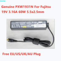 Genuine PXW1931N 19V 3.16A 60W ADP-60ZH A CP500570-01 FMV-AC327 AC Adapter For Fujitsu Laptop Power Supply Charger