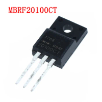 10PCS TO-220F MBRF20100CT SCHOTTKY DIODE MBR20100CT 20100CT