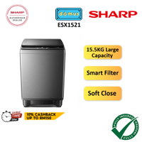 Sharp 7.5KG/8.5KG/9.5KG/10.5KG/15KG Washing Machine Top Load Washer Mesin Basuh Auto Murah  เครื่องซ