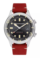 Spinnaker Spinnaker Men's 42mm Bradner Automatic Watch With Red Leather Strap SP-5062