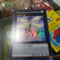 kartu yugioh ori number 8 heraldic king genom heritage super