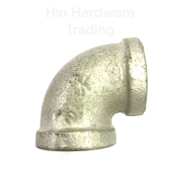 100mm ( 4\ ) Galvanized Iron ( GI ) Pipe Fitting Equal Elbow"