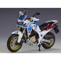 Touring Bike 1:18 Africa Twin Adventure Motorcycle Diecast Model Collectible Bike in Box Adventure B