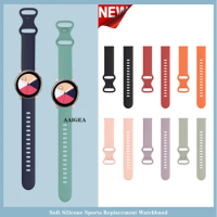 20mm 22mm Silicone Watch Band for Samsung Galaxy Watch Active 2 /Watch 4 /Gear Sport for Amazfit GTR2 GTR3 Pro Strap Bracelet