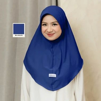 KENAN - Daily Dzevada Size M Hijab Instan Matt Jersey Bergo Busa Casual Kerudung Nyaman Simple Musli