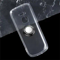 Fashion Full Cover For Nokia 225 4G Dual SIM 2014 RM-1011 RM-1043 RM-1012 2.8" Metal Ring Holder Magnetic TPU Back Phone Case