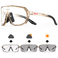SCVCN Cycling Glasses Photochromic Men Sunglasses for Mountain Bike Road Bicycle Eyewear MTB Cycle Goggles Sports UV400 Glasses
