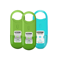 【Listerine 李施德霖】超值3入-速效口腔清新噴霧7.7ml(舒涼薄荷/沁涼薄荷)
