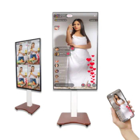 32 inch lcd touch panel studio facebook streaming screen tiktok HD wireless mobile phones projection live Broadcasting Stand