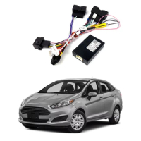 16PIN Android Audio Power Radio Wire Harness With Canbus Box Car Accessories For Ford Fiesta Focus Ecosport Edge
