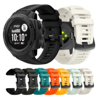 Silicone Watchband Strap For Garmin Instinct Smart Watch Band for Garmin Instinct 2