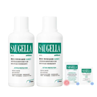 【SAUGELLA 賽吉兒】菁萃潔浴凝露加強500ml二入組
