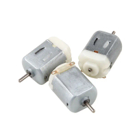 Motor miniatur DC 3V-6V 130, 3 keping, untuk kereta mainan elektrik, Robot, bahagian DIY