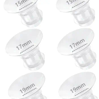 Flange Insert 13/15/17/19/21mm Compatible with Medela/Spectra/XIMYRA/YOUHA/TSRETE/Momcozy S12/S12Pro Breast pump 24mm Flange