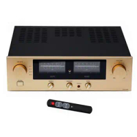 A-1118 Study Accuphase E-800 Class AB Integrated Amplifier Bi-Wire Tweeter And Bass Adjustment XLR/RCA Input 200WX2 8 Ohm