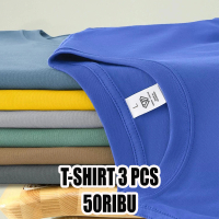 HANESA FASHION KAOS POLOS PRIA PAKET  3PCS 50K UNISEX