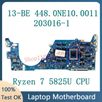 203016-1 448.0NE10.0011 High Quality Mainboard For HP Pavilion AERO 13-BE Laptop Motherboard With Ryzen 7 5825U CPU 100% Test OK
