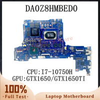 DA0Z8HMBED0 With SRH8Q I7-10750H CPU Mainboard For Acer Laptop Motherboard NBC5H11001 NBC5U11001 GTX1650/GTX1650TI 100%Tested OK