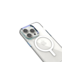 【PureGear普格爾】iPhone 15系列Slim Shell Plus 冰鑽防摔減壓保護殼(燒鈦/Magsafe)