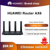 Huawei 5g Ax6 Router Home Wireless Gigabit Router 7200m Dual-band High-speed Wifi6 Ultra-wide Fast Signal Amplification Router