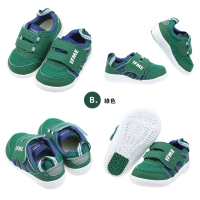 【布布童鞋】日本IFME輕量系列純色寶寶機能學步鞋紅色/綠色(2款任選)