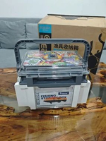 24 Seaguar Tackle Box 007 / Tackle box Seaguar box-007 / Tackle box seaguar 10L Gray