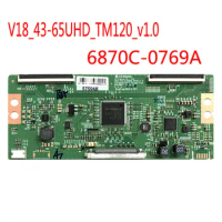 V18_43-65UHD_TM120_v1.0 logic board 6870C-0769A t-con FOR Philips 55PFL5604/F7 TH55GX740A VIANO TV55UHD 4K
