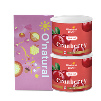 歐納丘 純天然整顆櫻桃乾(每罐210公克) 禮盒組– O'natural -波比元氣