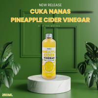 MYNUT CUKA NANAS 250 ML PINEAPPLE CIDER VINEGAR 100% ASLI PRODUK HERBAL PREMIUM QUALITY