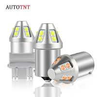 Lampu Giliran Kereta LED, T20 W21 5W 7443 w21w 7440 py21w p21w bay15d BA15s bau15s, sesuai untuk 115