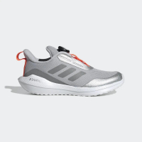 【adidas 愛迪達】EQ21 Run Boa K 中童 慢跑鞋 運動 休閒 輕量 避震 旋鈕式 舒適 銀 灰(S24114)