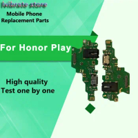New For Huawei Honor Play USB Charger board Port Flex Cable cover For Honor Play Dock Connector Charging Port board replacement