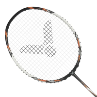 【VICTOR 勝利體育】神速AURASPEED 羽球拍 4U(ARS-100X TD CO 黑橙)