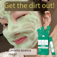 Deep Cleansing Foam Mask Bubble Mask Hydrating Bubble Mask Masque Centella Asiatica Purifying Removal Blackhead Face Mud