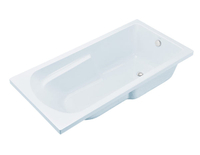 【麗室衛浴】美國第一品牌KOHLER Duo K-18776K-0 壓克力崁入式浴缸152*76.2*43CM