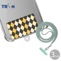 TRON iPhone 14 Plus黃色防摔 手機 掛繩 手機殼