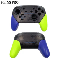 4set For Nintendo switch PRO controller DIY plastic case housing shell replacement with stand buttons for NS pro Accessories
