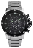 Alexandre Christie Alexandre Christie - Jam Tangan Chronograph Pria - Silver Black - Stainless Steel