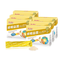 【Nutrimate 你滋美得】順暢益菌6入組(共180包 益生菌 AB菌 酵母菌 膳食纖維 酵素 葡克醣)
