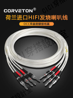 荷蘭進口純銀系列5NOCC單晶銅鍍銀發燒音響喇叭線 功放膽機音箱線【亞德機械五金家居】