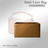 Nylon Purse Organizer Insert for Loewe Puzzle Handbags 1:1 Design Handmade Inner Liner Bag Lightweight Storage Bag Organizer