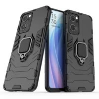 Shockproof Cover For OPPO Reno7 5G Case OPPO Reno7 6 5 4 3 5G Case Armor PC Silicone Protective Phone Back Cover OPPO Reno7 5G