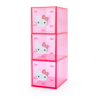 【震撼精品百貨】Hello Kitty 凱蒂貓~日本 三麗鷗SANRIO KITTY透明小物收納盒*30006