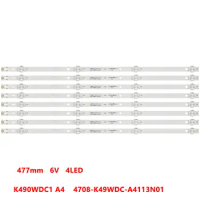 LED Backlight strip fo AOC 49U5070 49PUF6032/T3 49PUF6052/T3 49DL4012N/62 49DL4012N 49PUF6032 K490WDC1 A4 4708-K49WDC-A4113N01