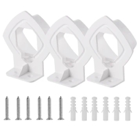 1/2/3 Pack Wall Mount Stand Bracket Holder for Linksys Velop Tri-band Whole Home WiFi Mesh System White