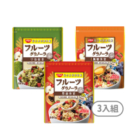 【NISSIN日清】綜合水果穀物脆 任選3入(豐盛果實/宇治抹茶/楓糖果實/香甜草莓/焦糖腰果風味)