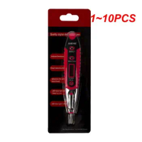 1~10PCS MultiDigital Test Pencil DC 12-250V Tester Electrical Screwdriver LCD Display Detector Test Pen Electrician
