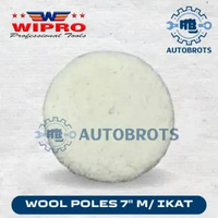 WIPRO Wool Poles 7" Model Ikat / Wool Polishing Wheel 7 Inch