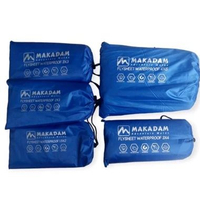 MAKADAM - Flysheet 4 X 6 M Tenda Camping Waterproof Blue